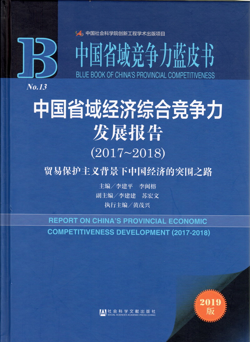 使劲快点插进去好爽啊视频中国省域经济综合竞争力发展报告（2017-2018）